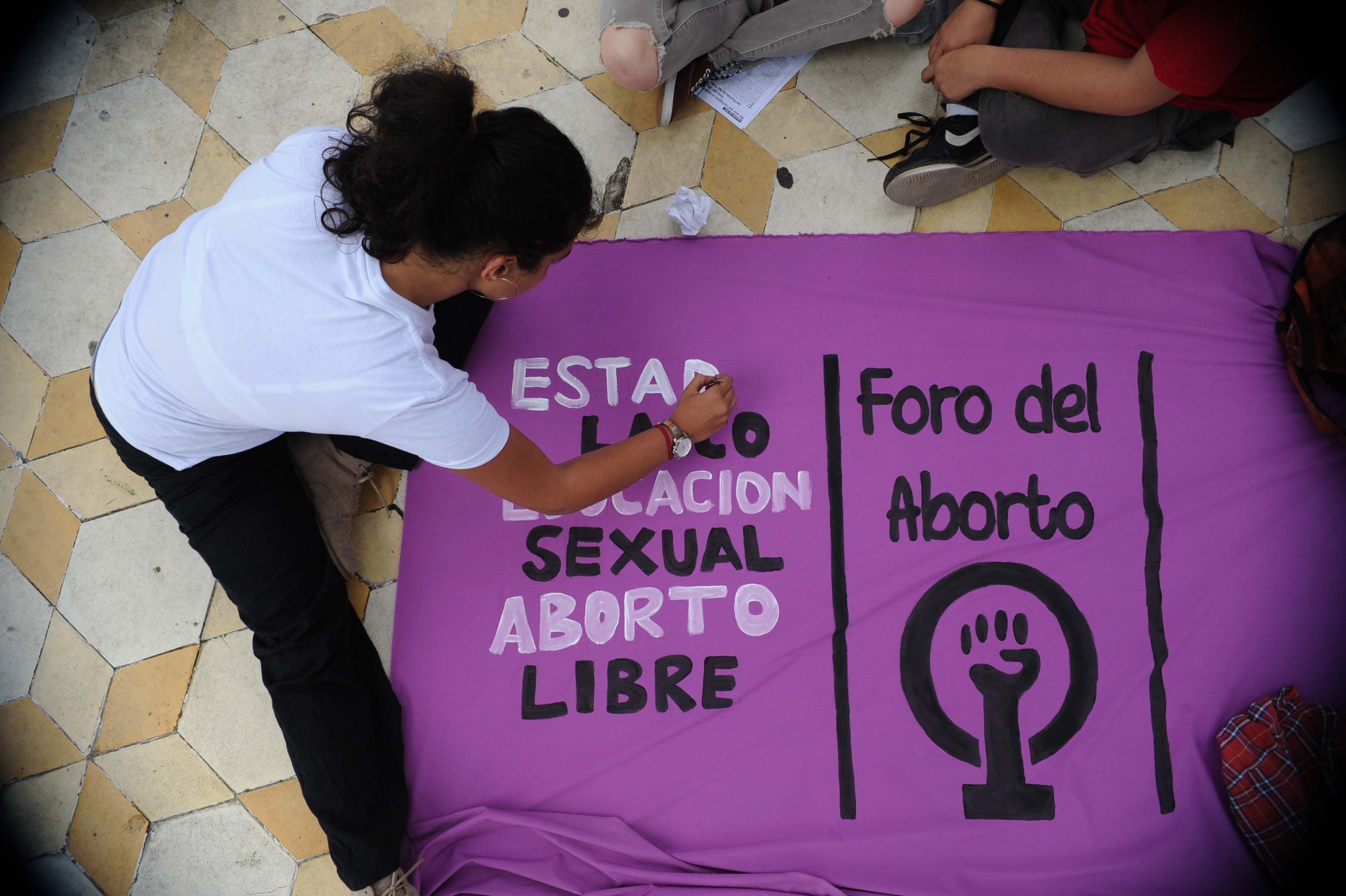 Las marchas a favor de los derechos reproductivos de las mujeres están presentes en diferentes partes del mundo.Foto de: Diana Méndez