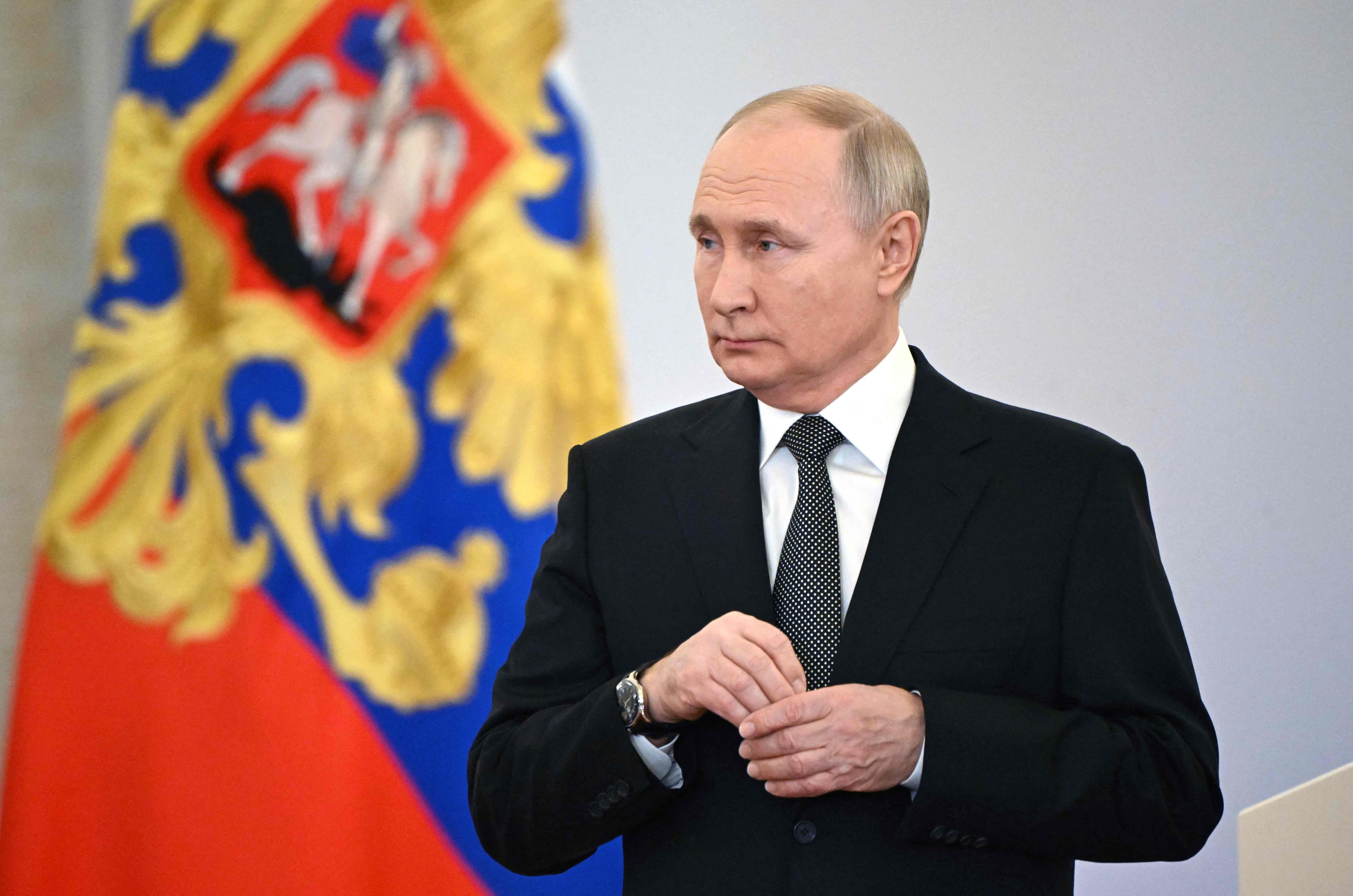 El presidente de Rusia, Vladimir Putin es el favorito para ganar las elecciones presidenciales en marzo próximo. Foto: AFP