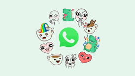 WhatsApp introduce calcomanías en sus mensajes