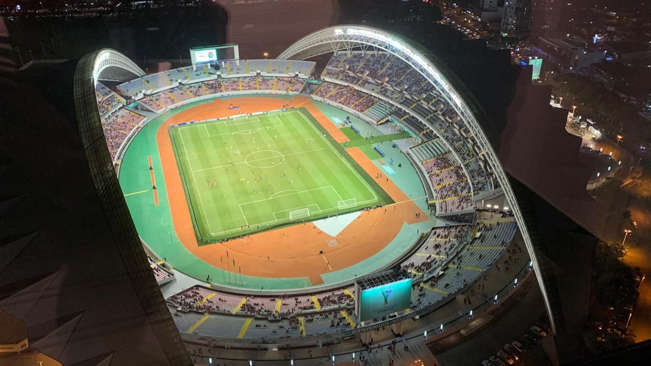 El Estadio Nacional fue inaugurado el 26 de marzo de 2011 y desde entonces se realizaron diferentes actividades deportivas y musicales. Fotografía: Juan Diego Villarreal