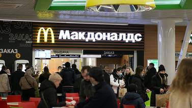 Rusia  ya no es un país McDonald’s