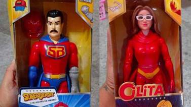 Régimen de Nicolás Maduro regala muñecos de ‘superhéroes’ inspirados en pareja presidencial para Navidad