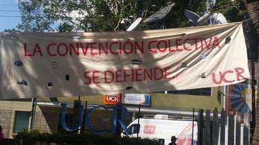 UCR suspende negociación de convención colectiva porque falta un requisito del sindicato