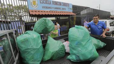 Niños de La Guácima de Alajuela recolectaron casi 12.000 envases reciclables