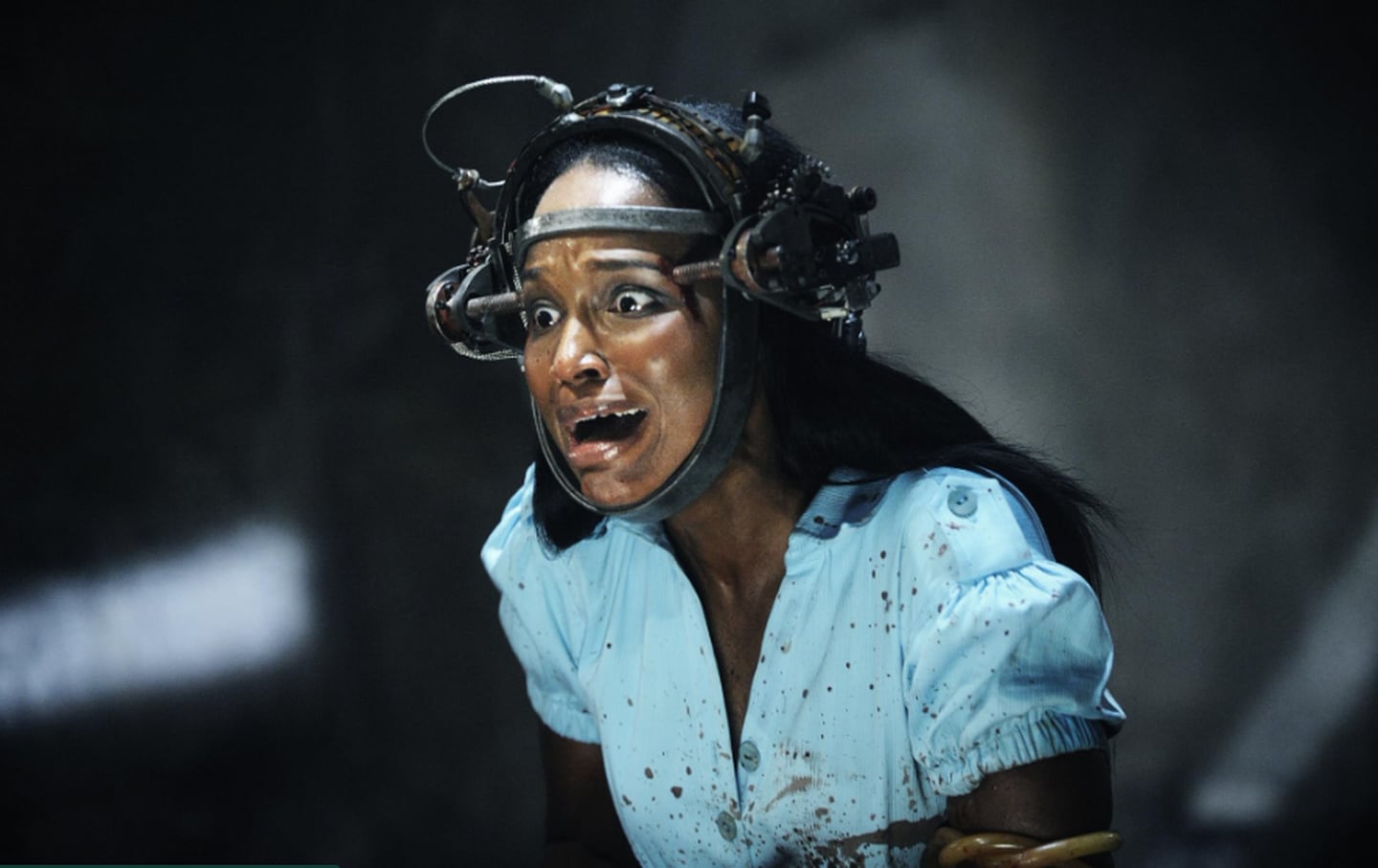 Tanedra Howard interpreta a Simone en la trampa de carne en 'Saw VI'.