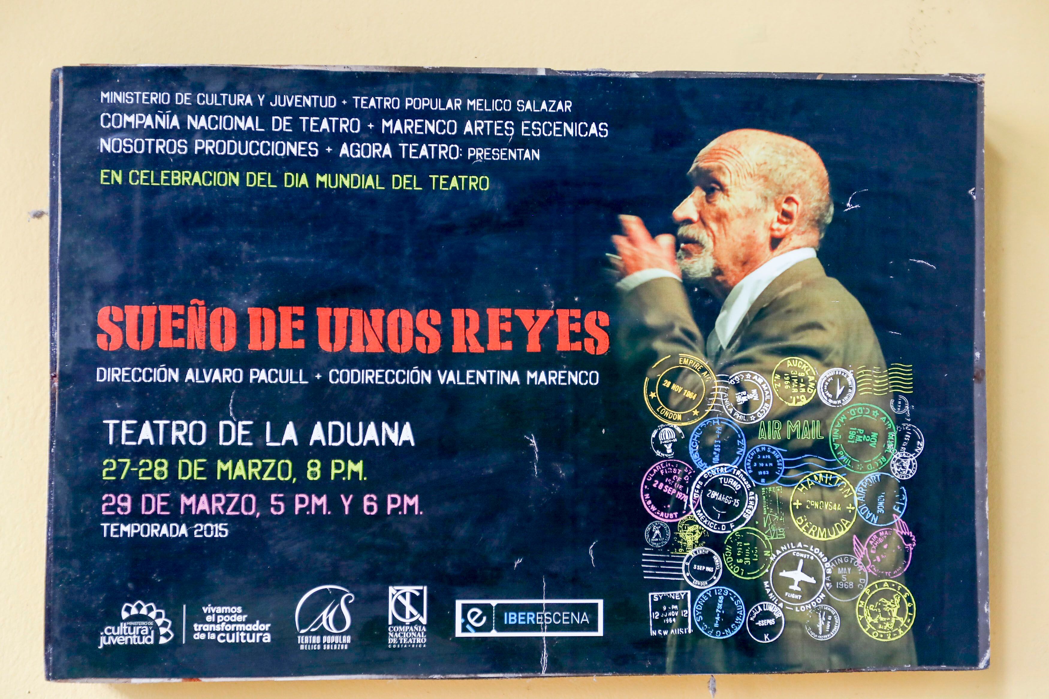 'Sueño de unos reyes' fue otra de las obras teatrales que protagonizó Álvaro Marenco.
