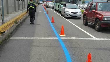 Línea azul evitará extravío de atletas en Maratón de San José