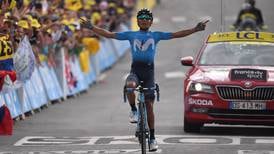 Nairo Quintana se lució en la etapa 18 del Tour de Francia 