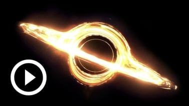 NASA simula el resultado de caer dentro de un agujero negro
