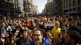Condenados a prisión nueve líderes independentistas catalanes en España