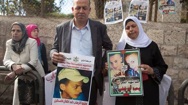 Dos jóvenes israelíes hallados culpables de quemar a palestino