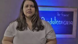 (VIDEO) Enfermera  de la CCSS que viralizó  canción en redes sociales graba tema con Escats