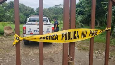 Autoridades encuentran cuerpo enterrado en finca de Alajuela 