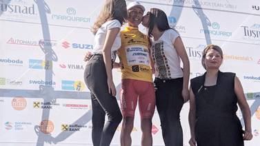 Ciclista tico Kevin Rivera se mantiene líder y acaricia el título del Sibiu Tour en Rumanía  