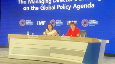 Directora gerente del FMI urge a países recuperar margen fiscal para enfrentar eventuales crisis