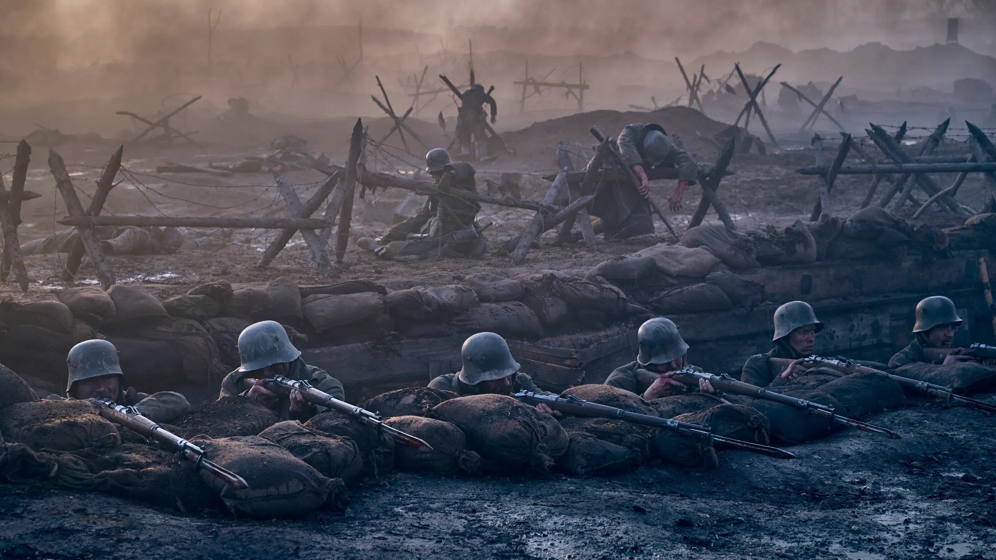 'All Quiet on the Western Front' es una de las favoritas a brillar en los Óscar, aunque no fue votada por ninguno de los invitados. Foto: Netflix