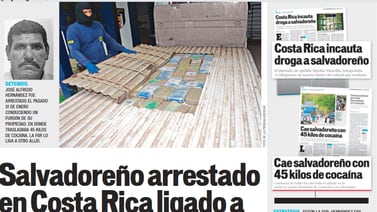 Fiscalía salvadoreña busca más nexos de trailero detenido con 45 kilos en Peñas Blancas
