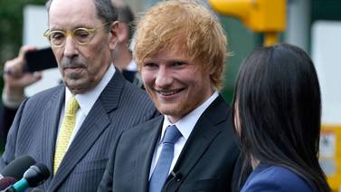 Ed Sheeran gana juicio: no plagió a Marvin Gaye