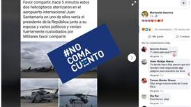 #NoComaCuento: Supuestos aterrizajes de helicópteros militares son fotos de 2019