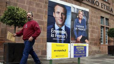 Denuncia de piratería a candidato  Emmanuel Macron marca fin de campaña en Francia