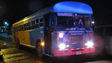17 nicaragüenses indocumentados  viajaban en bus público