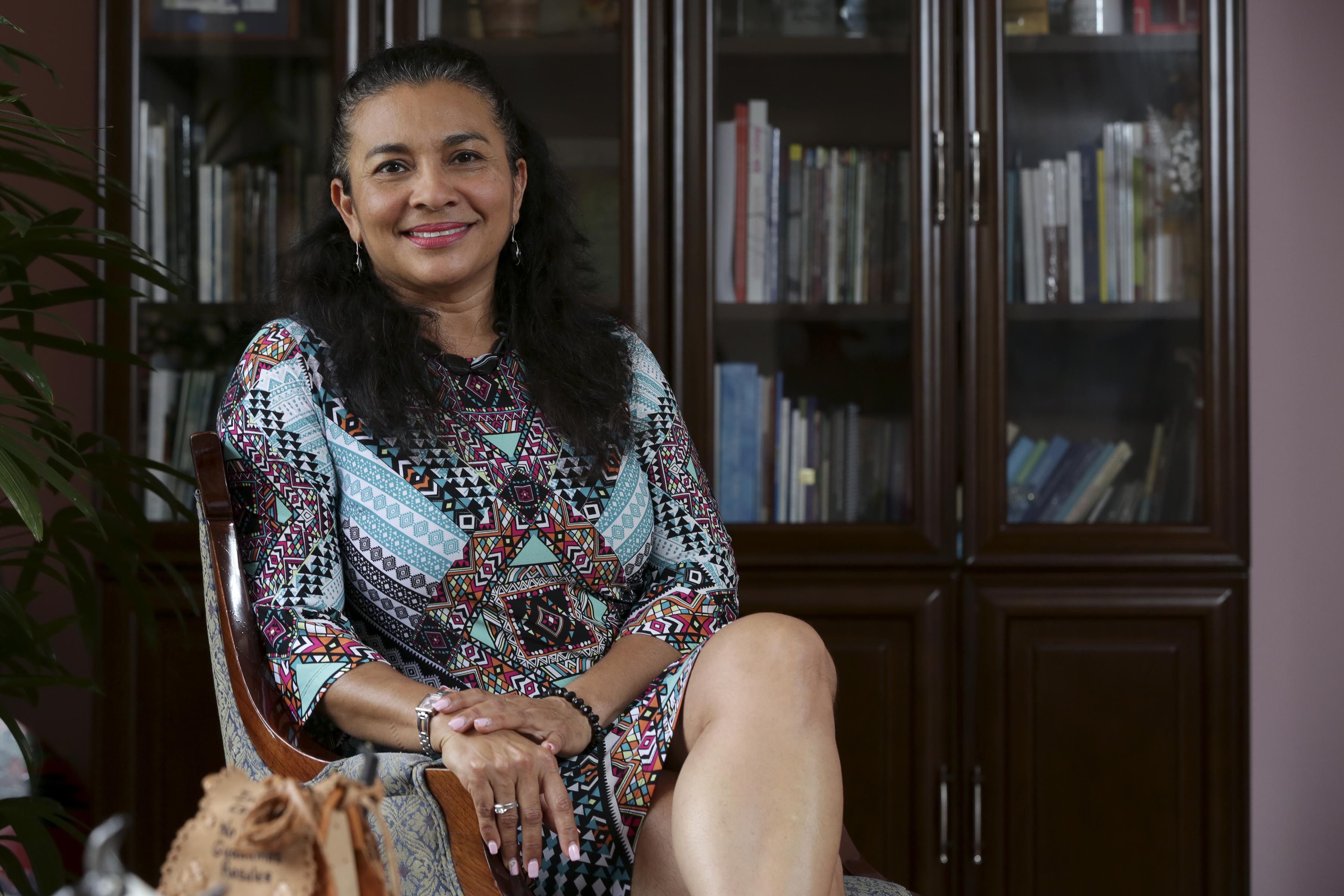Nayuribe Guadamuz es ministra de Cultura desde el inicio de la administración actual. Foto:  