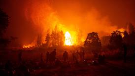 Fuerza del fuego mengua en Grecia, donde ya han ardido 100.000 hectáreas en dos semanas