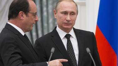 Presidente de Rusia, Vladimir Putin, anula visita a París por desacuerdos sobre Siria