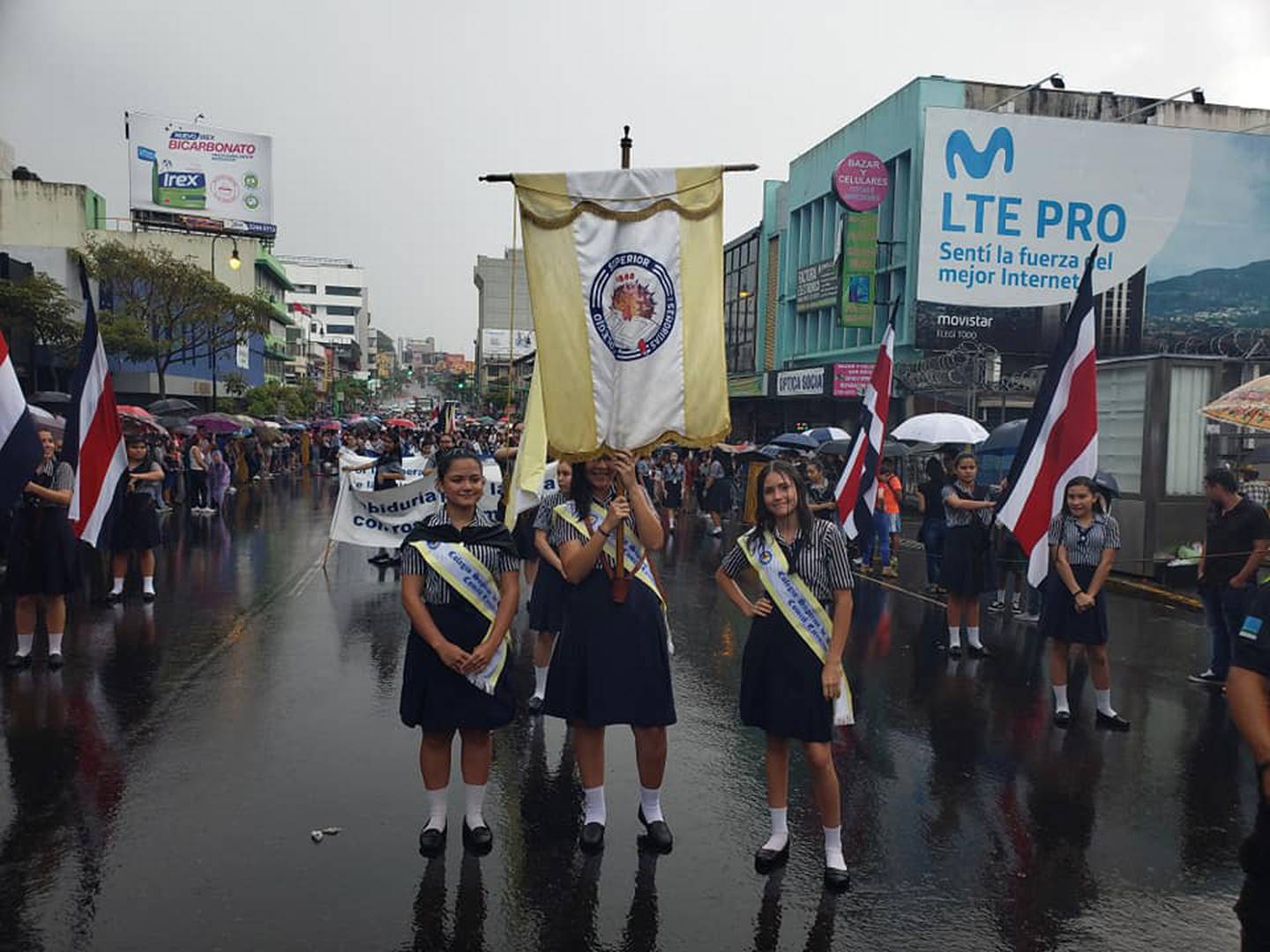 Desfile del 15 de setiembre del 2019, Liceo de Señoritas cerró por primera vez en la historia los desfiles josefinos