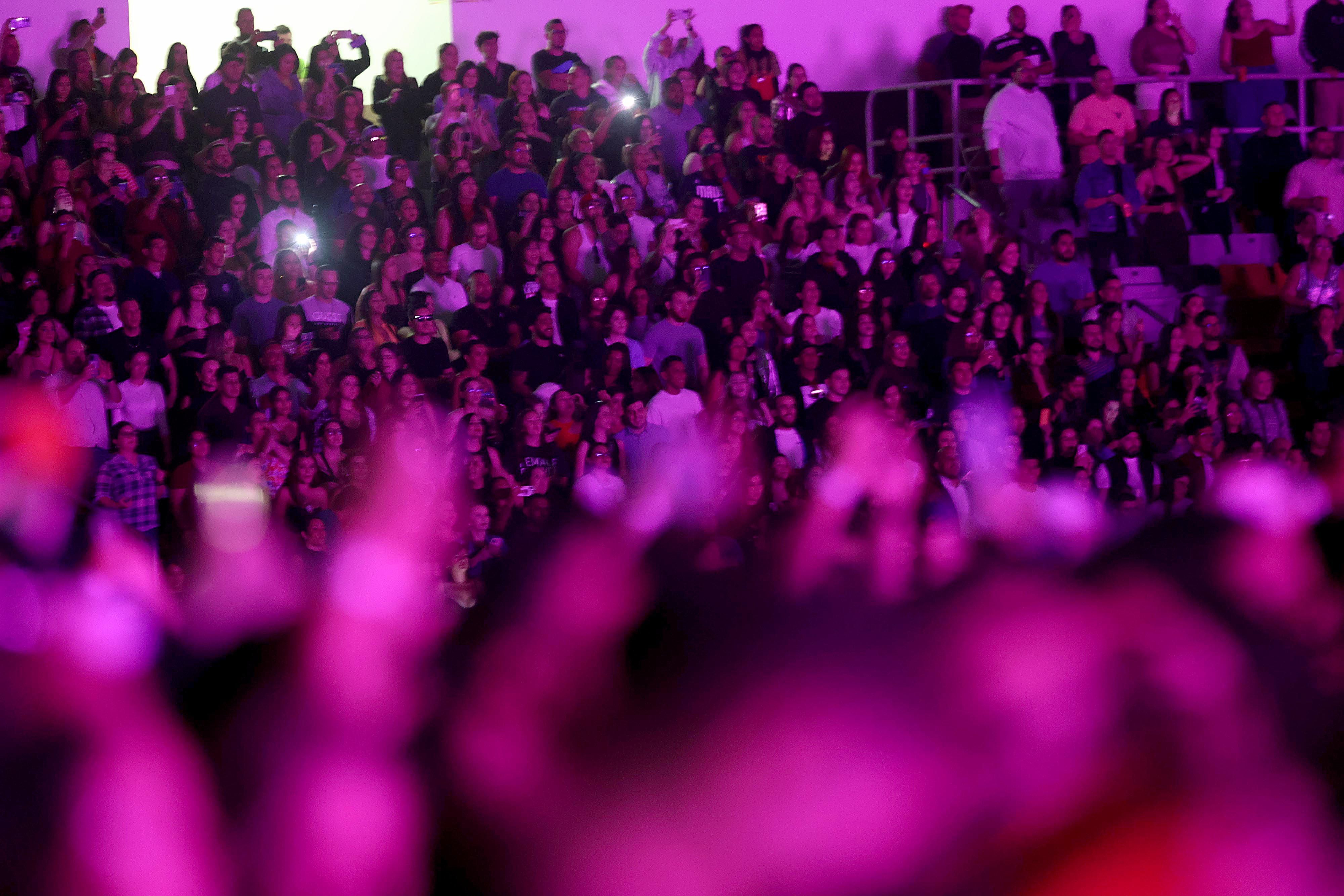 Miles de personas registraron en sus celulares un concierto inolvidable gracias a Don Omar. 