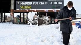España enfrenta una ola de frío extremo tras paso de inusual nevada