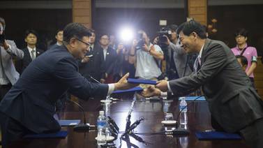  Coreas logran  acuerdo para  reabrir centro industrial