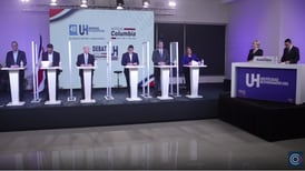 6 candidatos respondieron así cuestionamientos en su contra en debate de Columbia