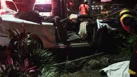 Estudiante de aviación pierde la vida en choque contra poste en Alajuela