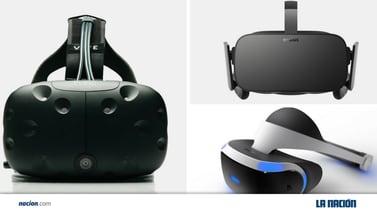 Tres cascos compiten por el dominio de la realidad virtual