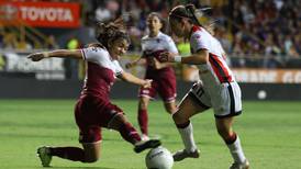Final nacional de fútbol femenino empieza con vibrante empate 1-1 entre Saprissa FF y Alajuelense Codea  
