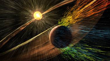 El viento solar desvanece la atmósfera de Marte