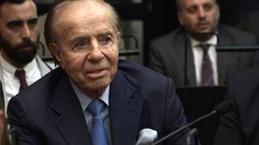  Condenan por peculado en Argentina a expresidente Menem y su exministro Cavallo