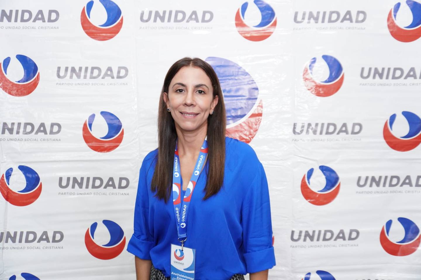 Ana Cristina Valdelomar asumió la secretaría general del PUSC tras ser electa por la Asamblea Nacional de la agrupación. Foto: Prensa PUSC
