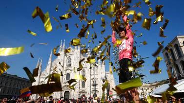 Tom Dumoulin al ganar el Giro de Italia: 'Nunca imaginé vivir algo así'