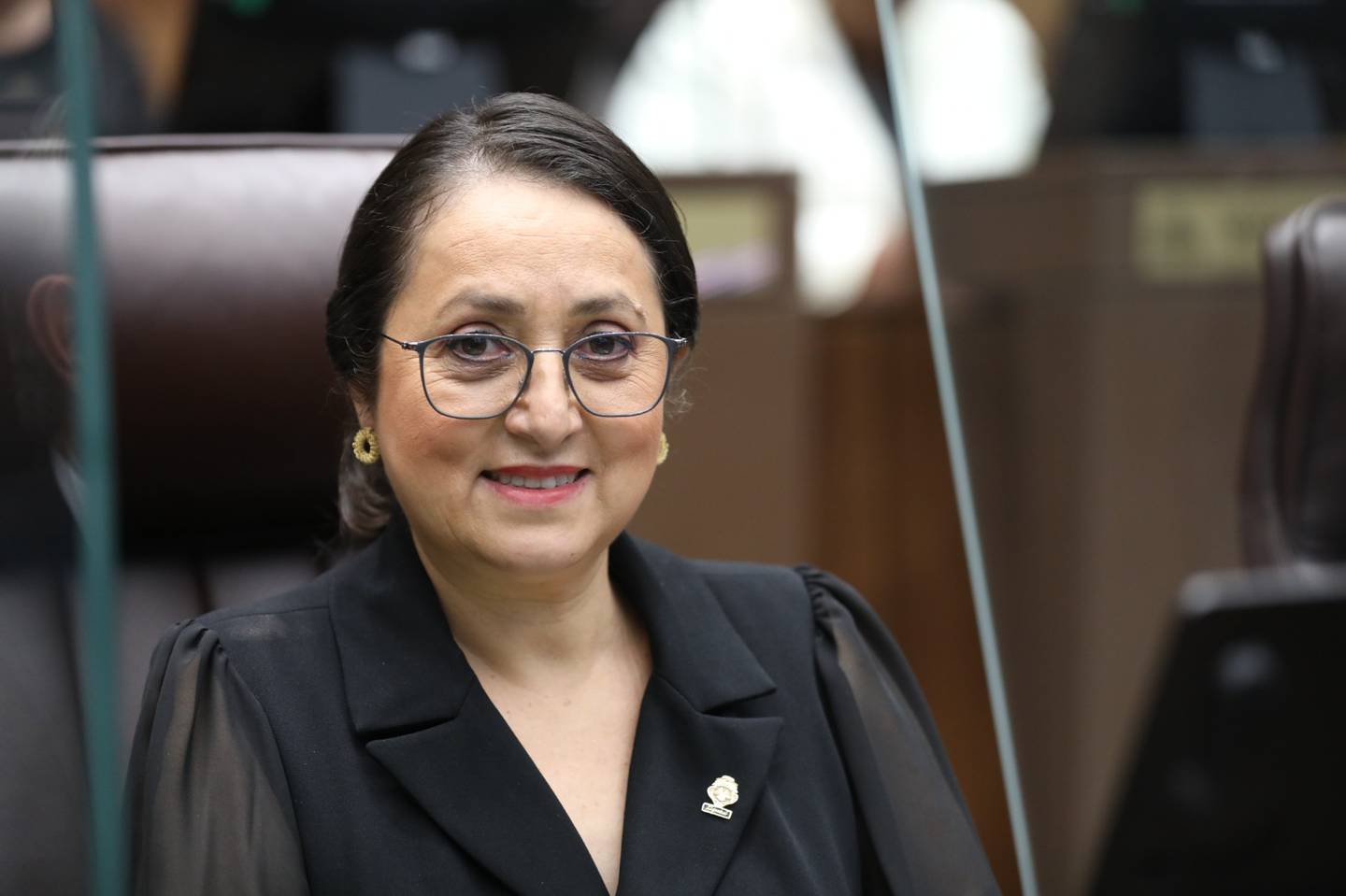 Luz Mary Alpízar , diputada del PPSD, resultó electa primera prosecretaría.