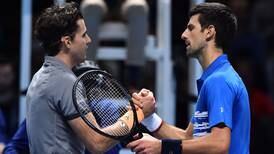 Thiem se mete en semifinales del Masters y obliga a Djokovic y Federer a ‘matarse’ por la otra plaza