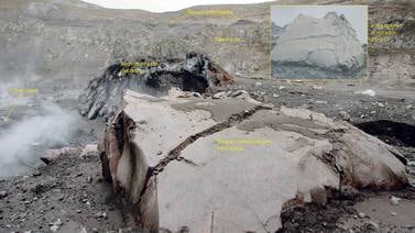 Erupciones del Poás en abril tiraron bloques de 20 metros