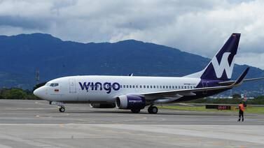 Wingo cancela ruta hacia Guatemala por 'comportamiento del mercado' 