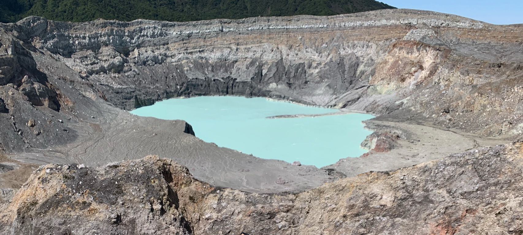 Lago del Poás pierde casi medio millón de metros cúbicos de agua por tiempo de verano