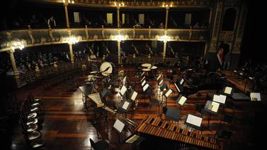 Teatro Nacional acopló su escenario a la Orquesta Sinfónica de Heredia y anunció cierre  en el 2017