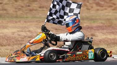 Tico Felipe Vargas ganó en el kartismo de Guatemala 