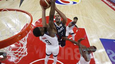 Francia da la campanada en Mundial de baloncesto al eliminar a Estados Unidos