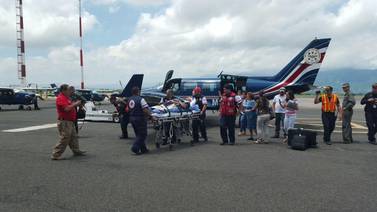 Cruzrojista accidentado en Panamá fue trasladado en vuelo ambulancia a nuestro país