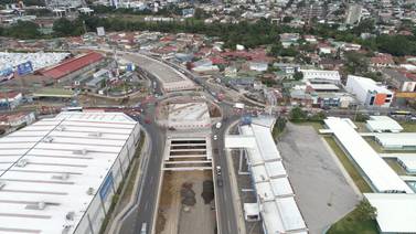 MOPT descarta construir tercer nivel en rotonda de Guadalupe; obra actual quedaría desfasada a poco de inaugurarse